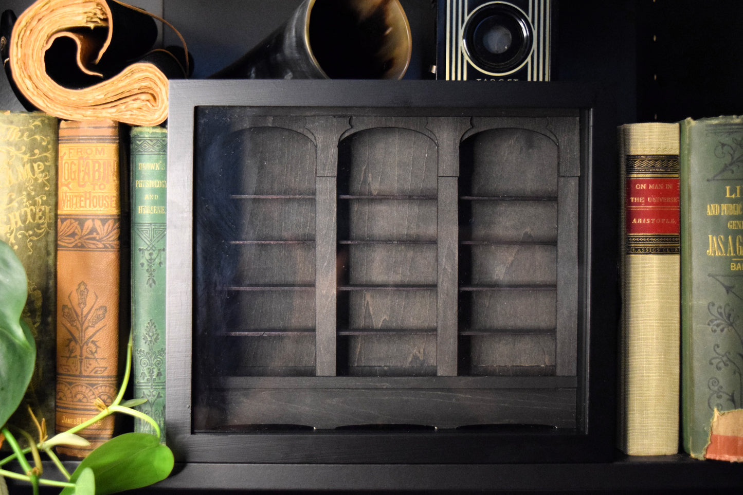 The Original Shake-A-Shelf (Anxiety Bookshelf) - Black