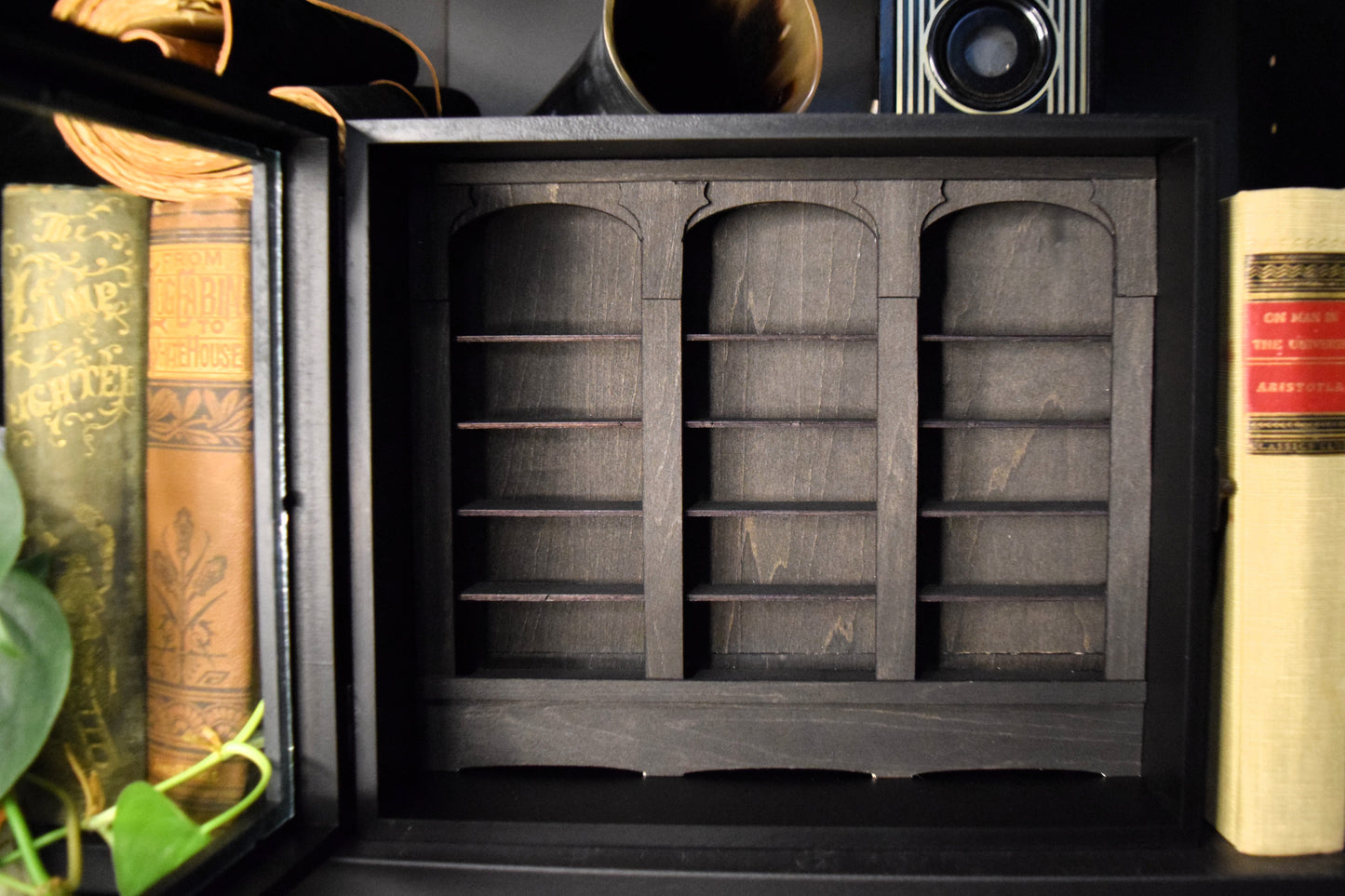 The Original Shake-A-Shelf (Anxiety Bookshelf) - Black