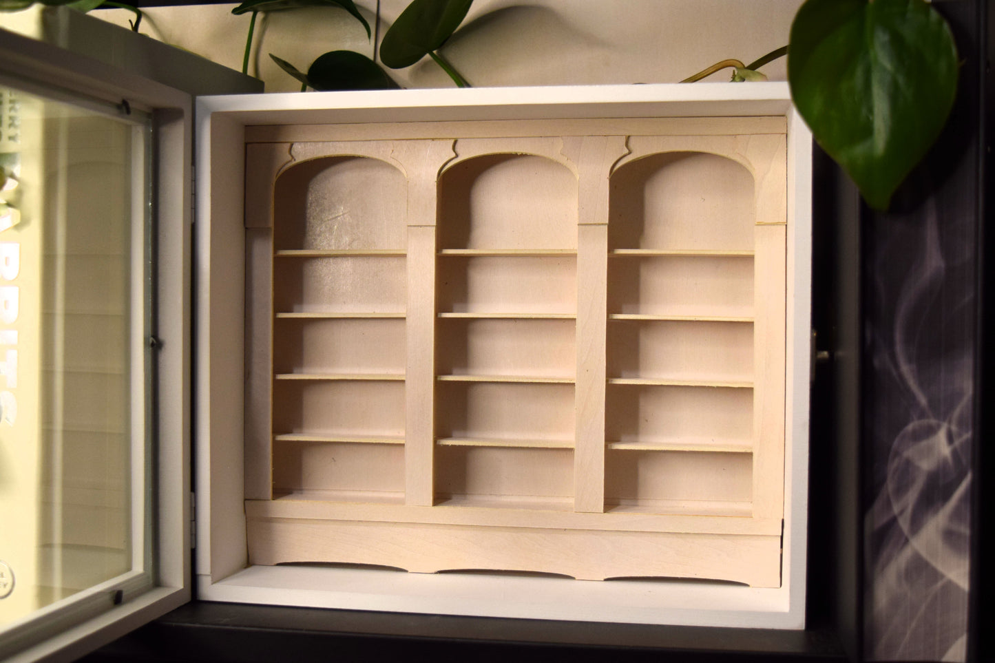The Original Shake-A-Shelf (Anxiety Bookshelf) - White
